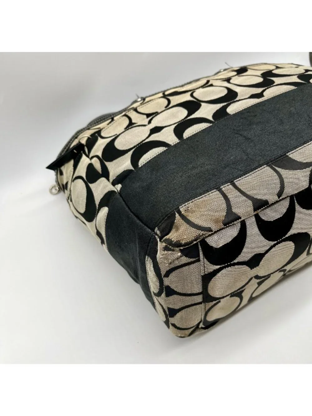 Coach Signature Canvas Diaper Bag F13803